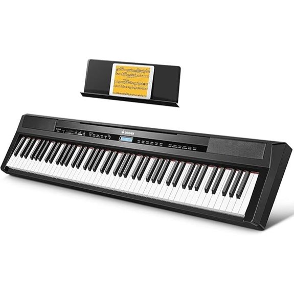 88 key weighted digital piano
