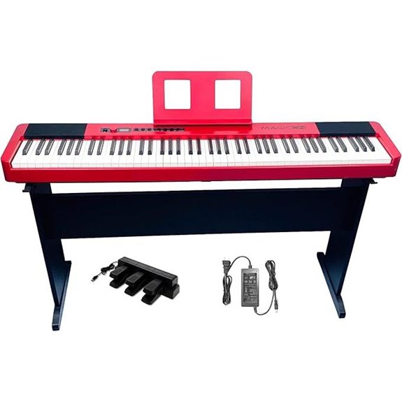 88 key weighted digital piano