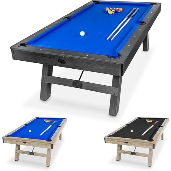 GoSports 8 ft Pool Table with Accessories
