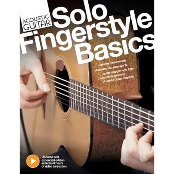 Acoustic Guitar Solo Fingerstyle Basics Book & Videos