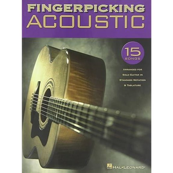 Fingerpicking Acoustic Guitar Songs (15 Arranged)
