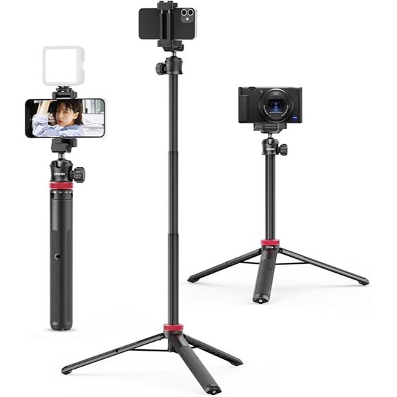 ULANZI MT-44 Extendable Tripod with Phone Clip