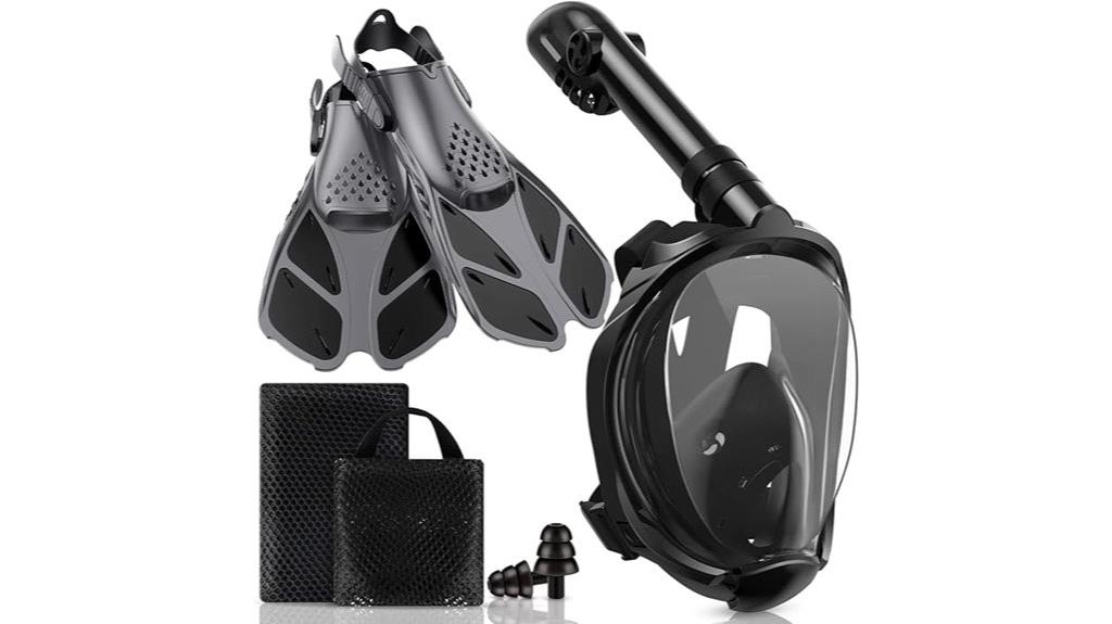 adult snorkeling gear mask