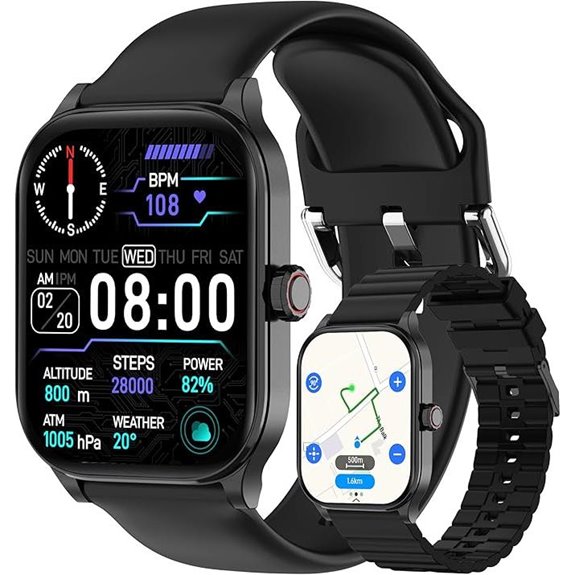 Smart Watch with AI GPS Heart Rate Waterproof