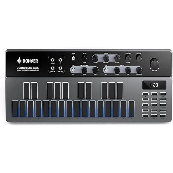 Donner Essential B1 Analog Bass Synthesizer & Sequencer