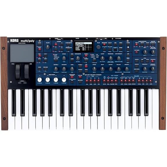 Korg Multipoly Analog Synthesizer with KAOSS Pad
