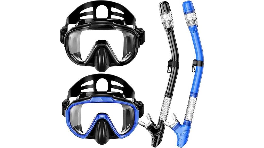 anti leak fog resistant snorkeling gear