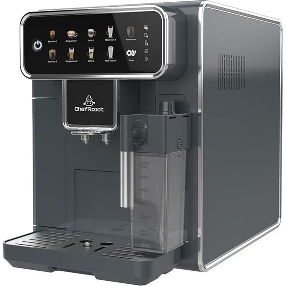 Fully Automatic Coffee Maker with Built-in Grinder