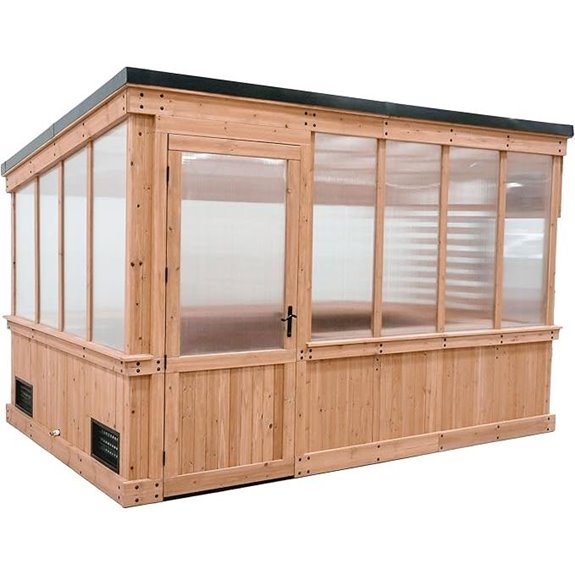 Backyard Discovery Zalie 11'x7' Greenhouse Kit