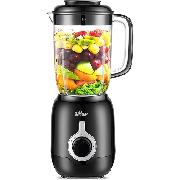 Bear Blender 700W Countertop Smoothie Blender with 40oz Cup