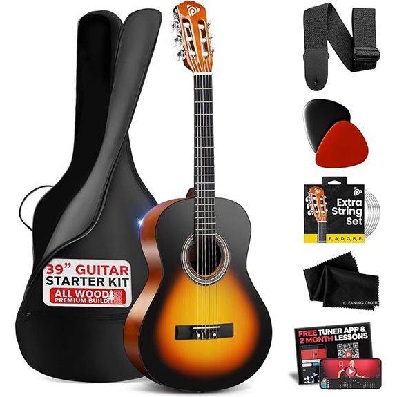 beginner acoustic guitar kit