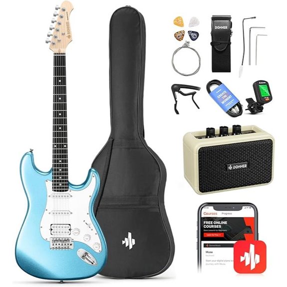 Donner DST-100T 39-Inch Electric Guitar Starter Kit