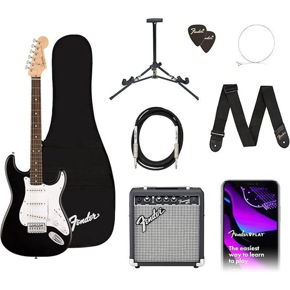 Fender Squier Stratocaster Beginner Guitar Kit