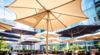 best commercial patio umbrellas