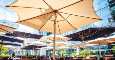 best commercial patio umbrellas