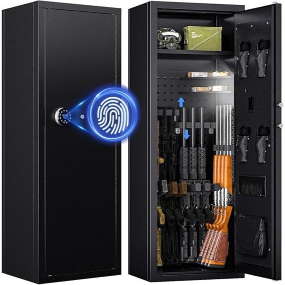 KAER Biometric Gun Safe for Rifles & Pistols