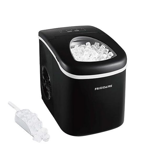 FRIGIDAIRE Portable Countertop Ice Maker Black