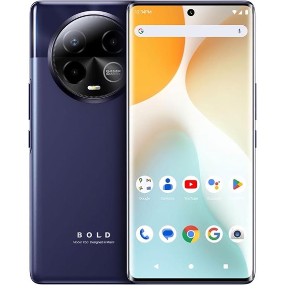 BLU Bold K50 5G Smartphone 256GB 6.7” AMOLED