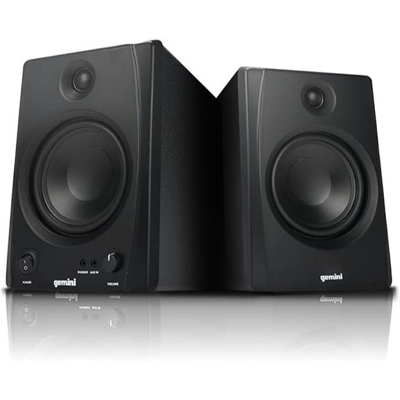 Gemini SMX-5BT Studio Monitors with Bluetooth