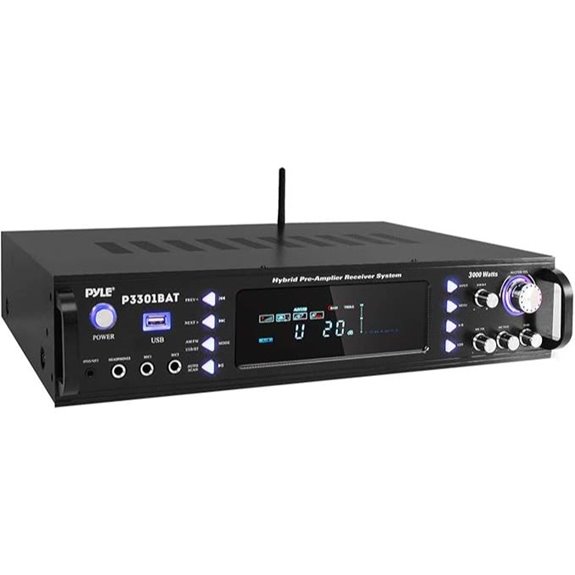 bluetooth stereo amplifier with radio