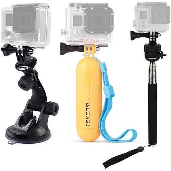 Action Camera Accessory Kit for GoPro and More