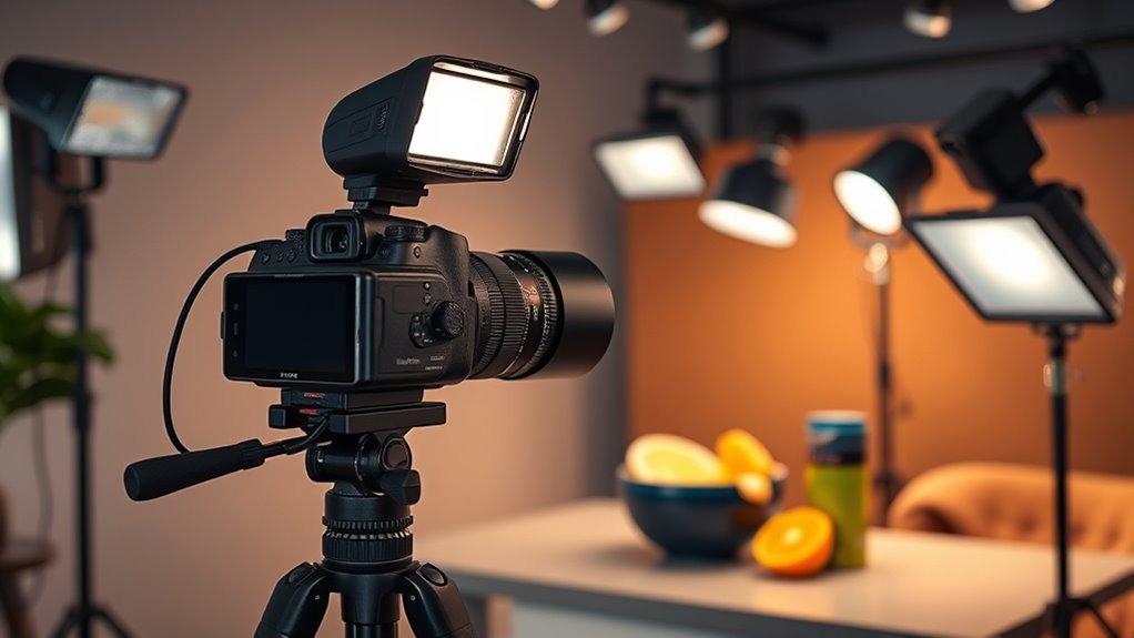 camera flash compatibility and features