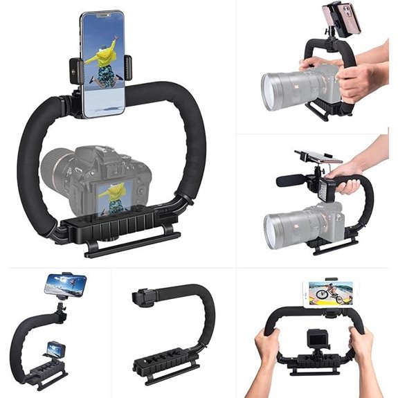 Camera Rig Cage for DSLR Mirrorless Action Cameras