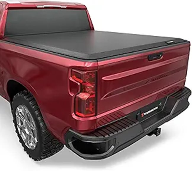 Soft Roll-Up Truck Bed Cover for Chevy Silverado 1500