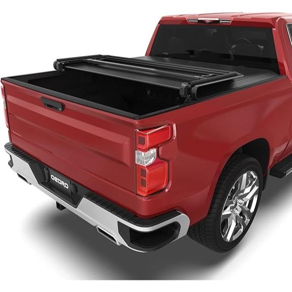 oEdRo Tri-Fold Truck Bed Cover for Chevy Silverado