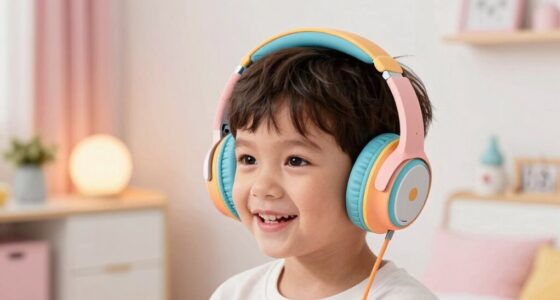 child safe volume headphones