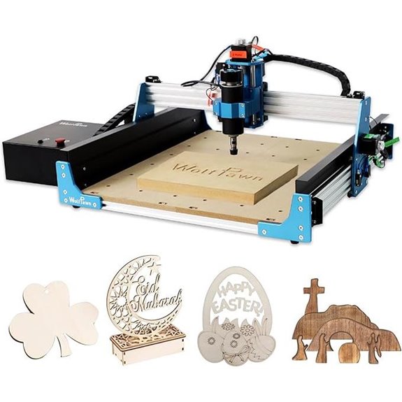 4040 PRO CNC Router Machine with Steel Wheel Engraver