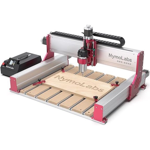 NBS-6040 CNC Router with Spindle and Linear Rails