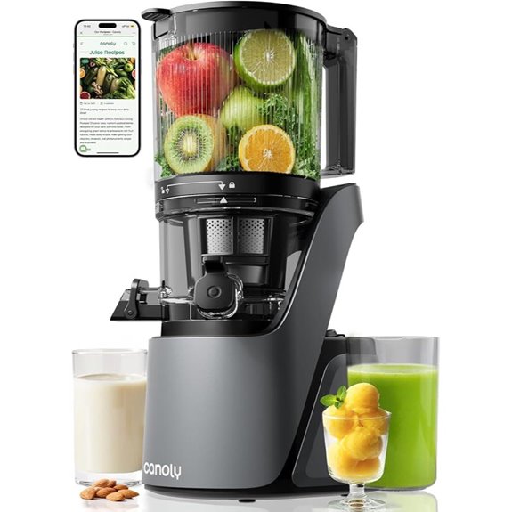 Canoly C16 Cold Press Juicer with 3-in-1 Strainers