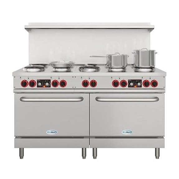 commercial 60 range with ovens