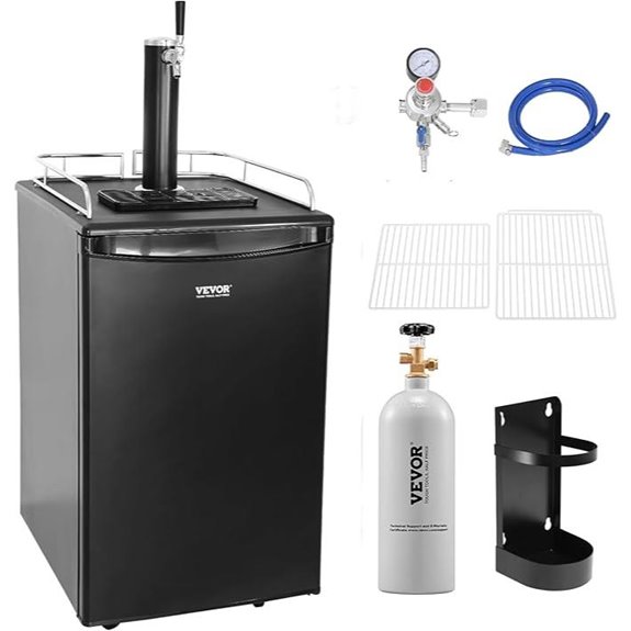 commercial beer dispenser refrigerator