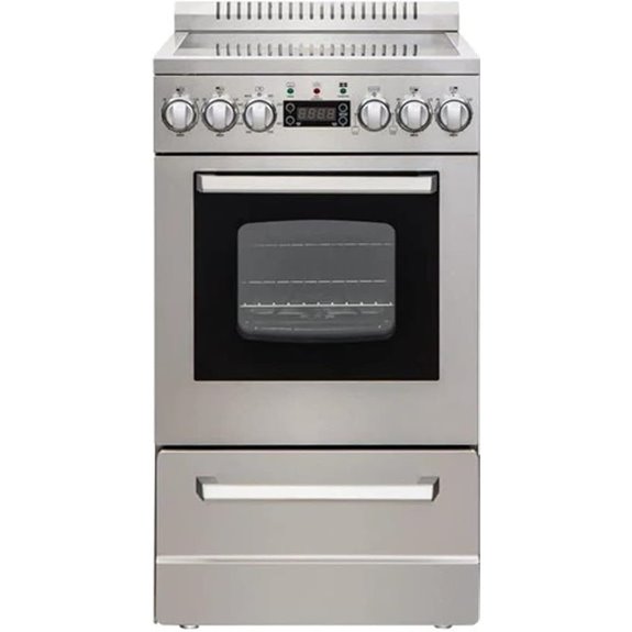 Avanti DER20P3S Compact Electric Range Oven