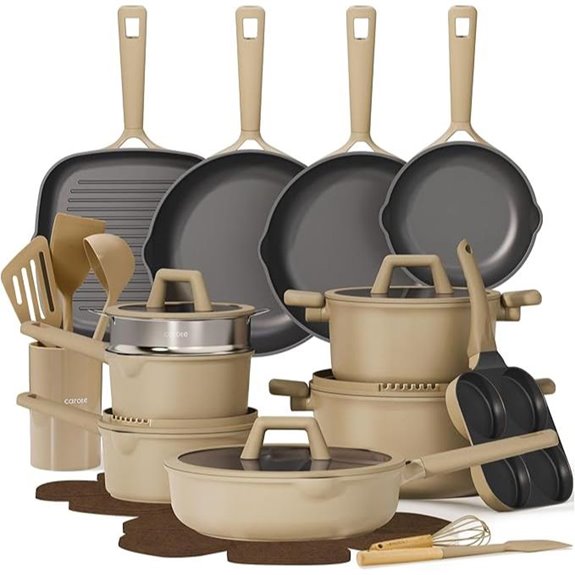 complete 31 piece cookware set