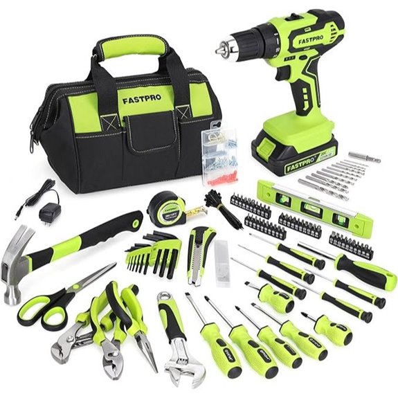 FASTPRO 232-Piece 20V Cordless Drill & Tool Set