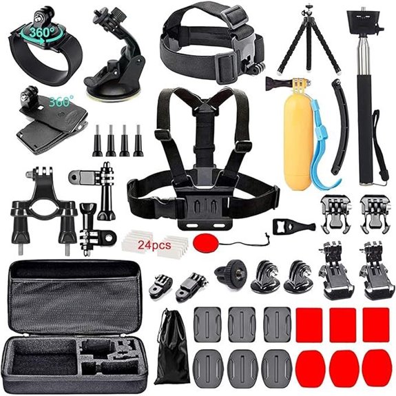 60-in-1 Action Camera Accessories Kit