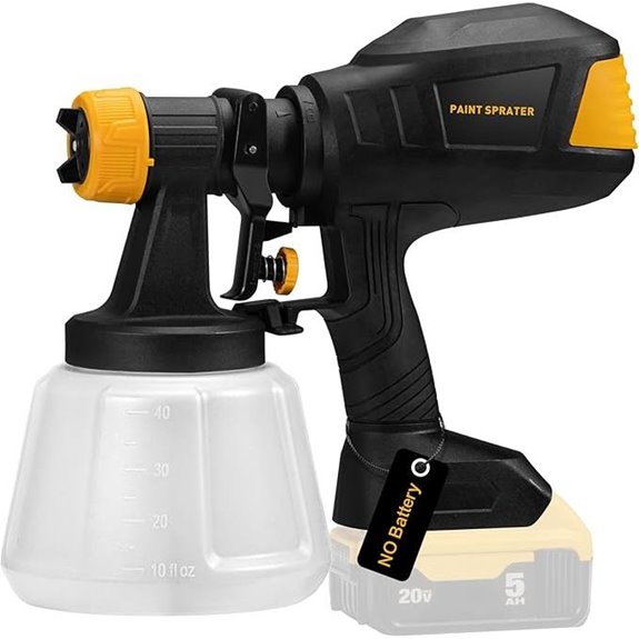 cordless dewalt paint sprayer