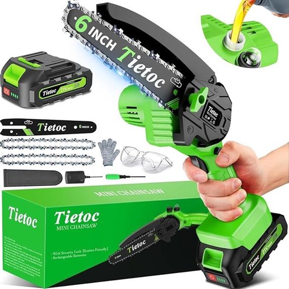 cordless mini electric chainsaw