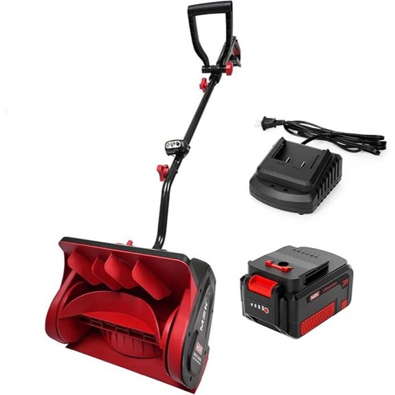 MZK 20V Cordless Snow Shovel with Battery