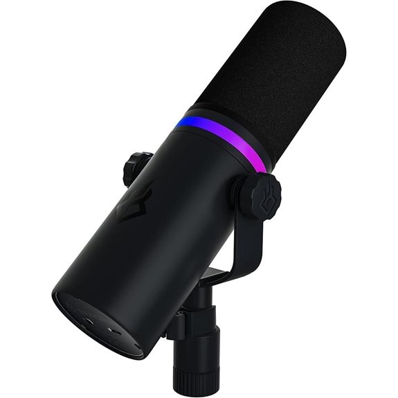 BEACN Dark Dynamic USB Microphone for PC Gaming