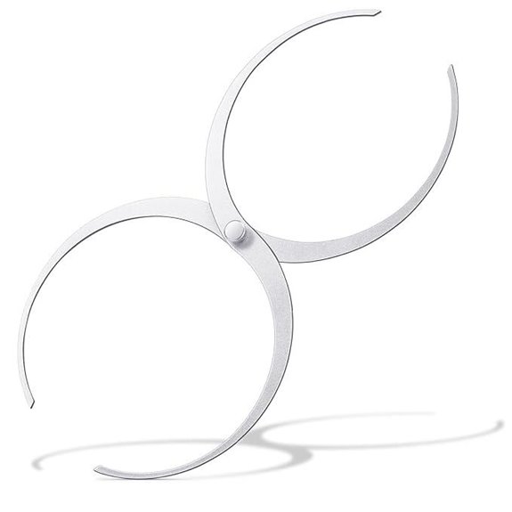 Woodworking Double-Ended Bowl Calipers (11 Inch)