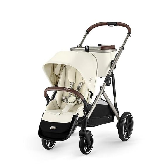 Cybex Gazelle S Double Stroller with Detachable Basket