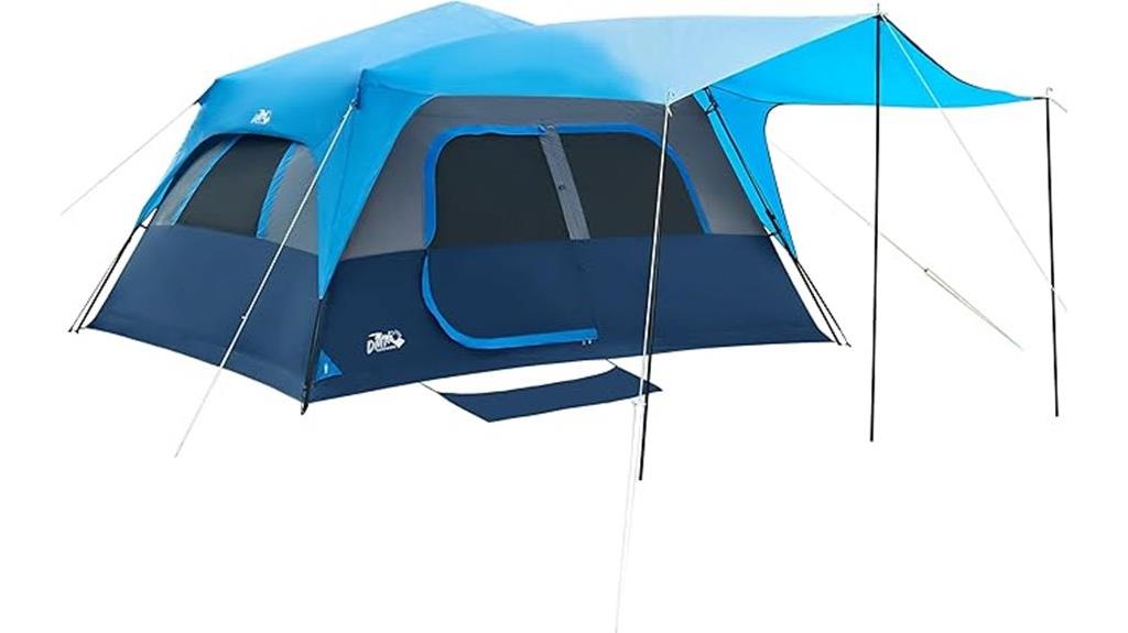 eight person instant cabin