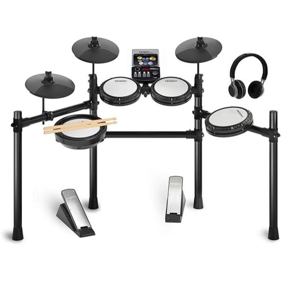 MOSEN Electric Drum Set with Accessories and Sounds