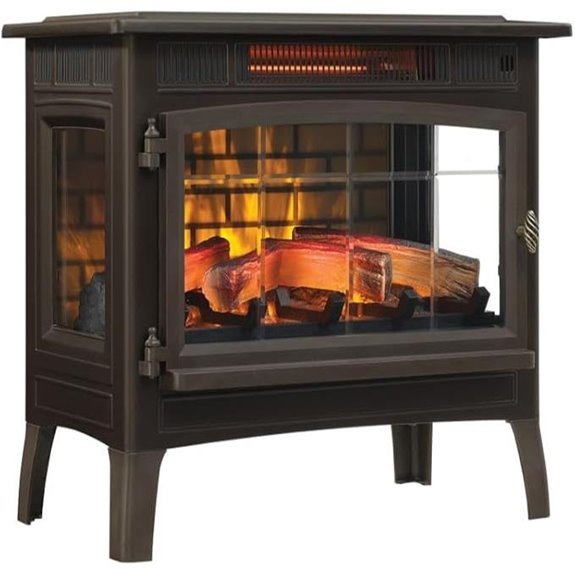 Duraflame Electric Fireplace Stove with 3D Flame