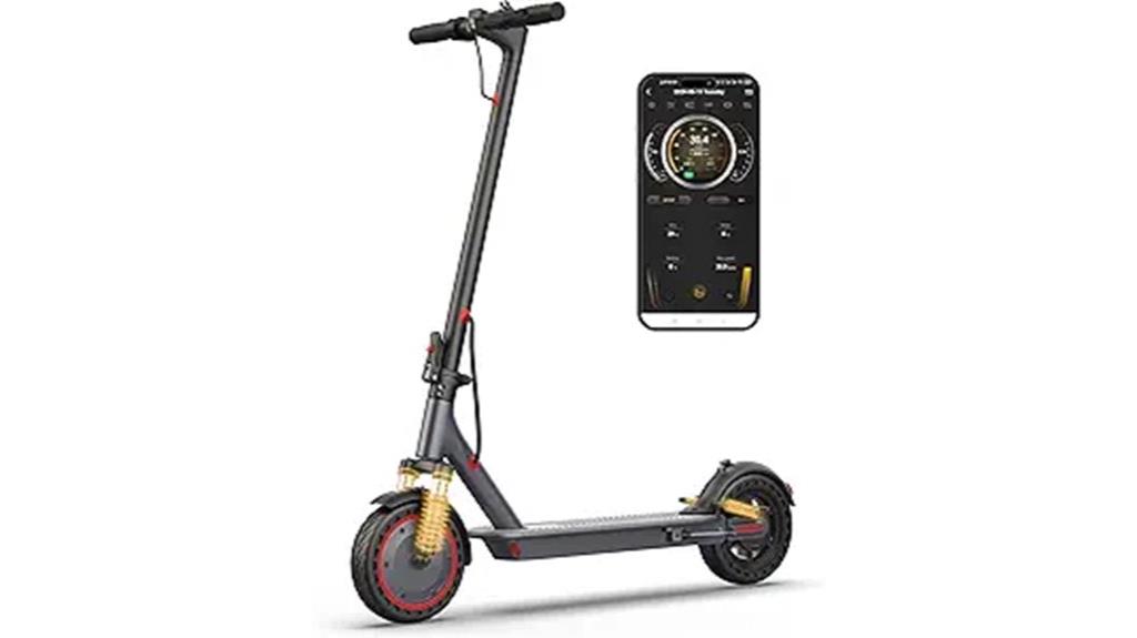electric scooter dual suspension