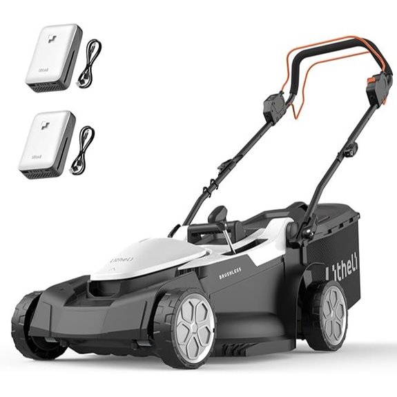 electric self propelled lawn mower